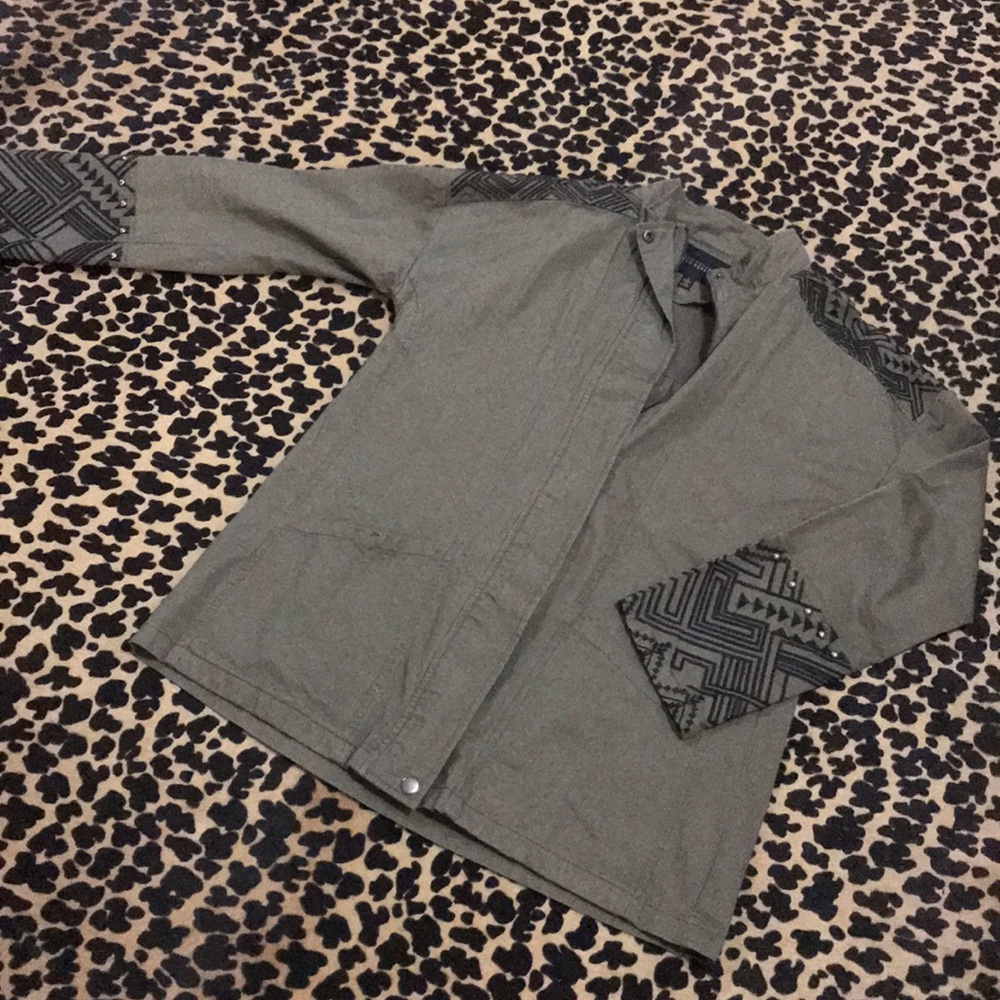 Army green jacket